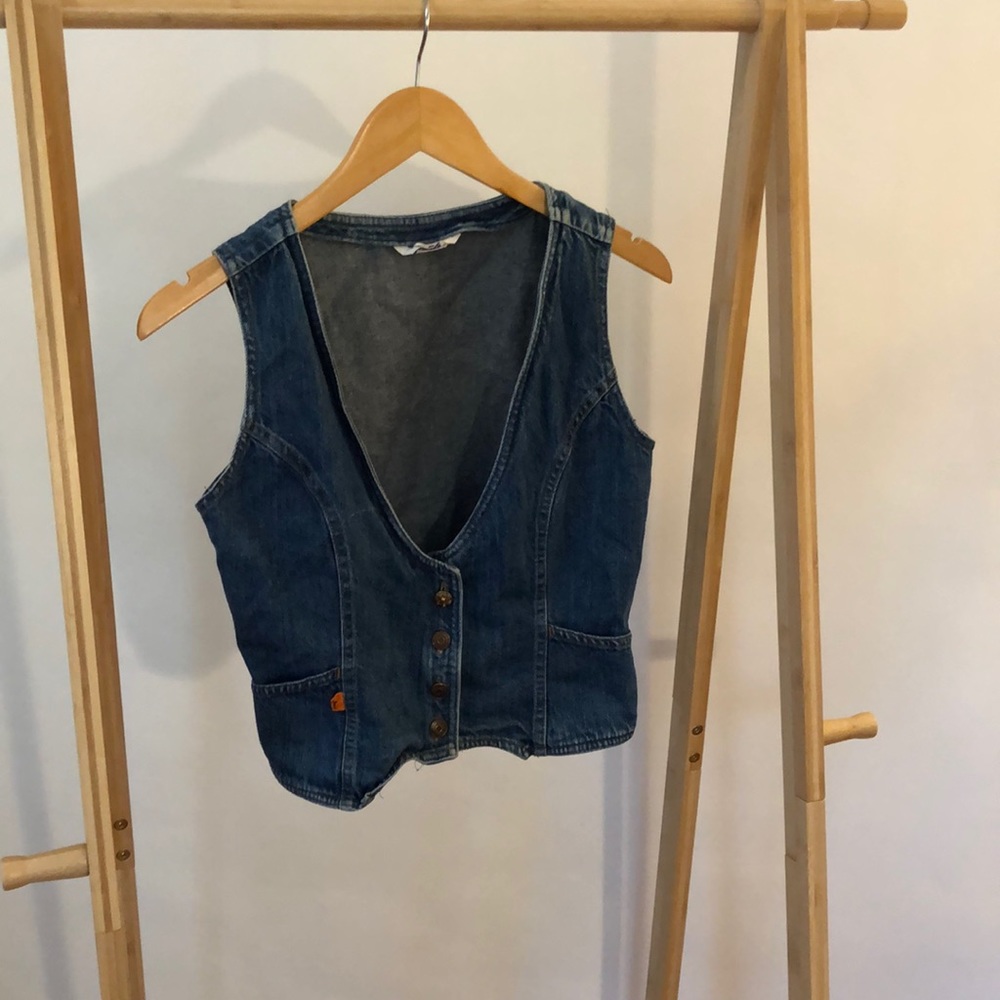 Vintage Levi’s jean vest